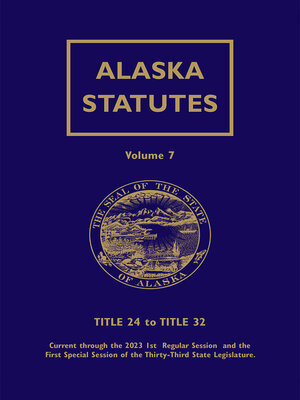 cover image of Alaska Statutes